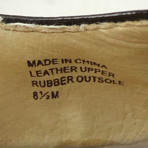 MMK Michael Kors Women's Size 8.5M Brown Leather Ankle Strap High Heel Pumps - Picture 15 of 15